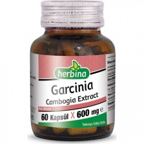 Herbina Garcinia Cambogia Ekstresi Garsinya 60 Kapsül x 600 mg