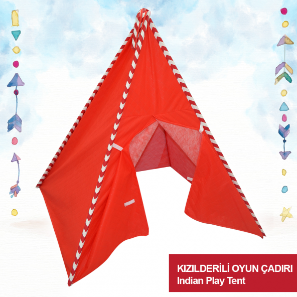 Alas Kızılderili Oyun Çadırı Çocuk Oyun Evi - 2
