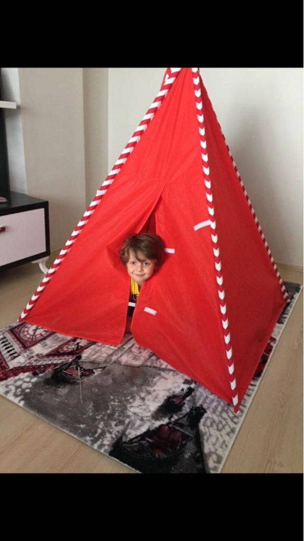 Alas Kızılderili Oyun Çadırı Çocuk Oyun Evi - 4