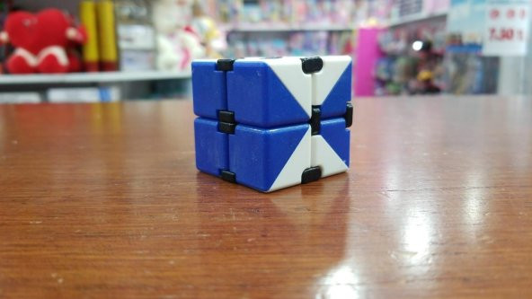 Stres Küpü İnfinity  Magic Cube - Türkiyede İlk - MAVİ RENK