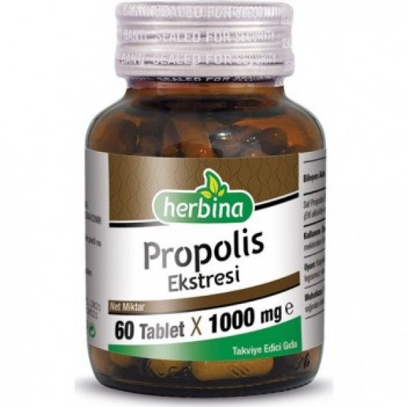 Herbina Propolis Ekstresi 1000 mg - 60 Tablet