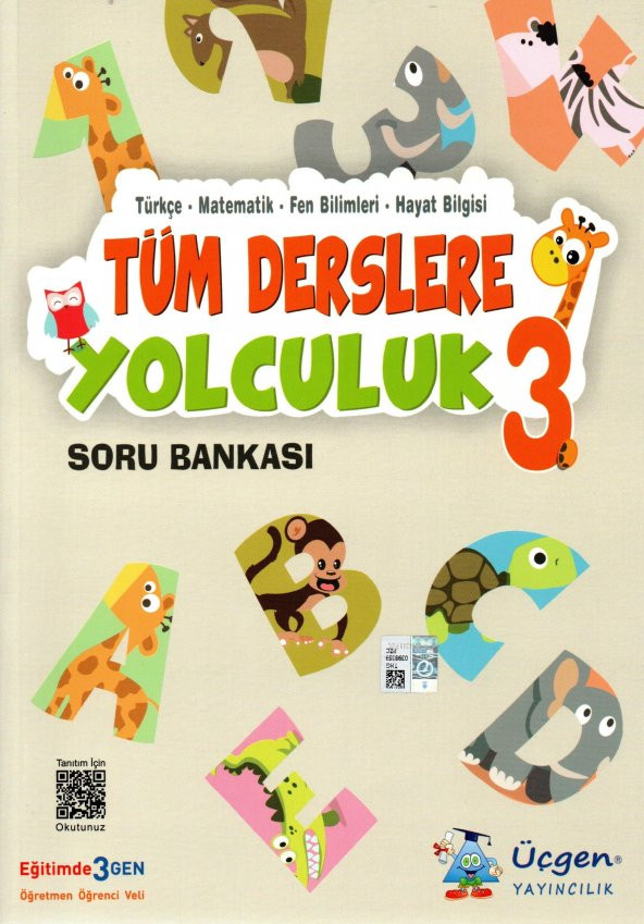 Üçgen Yayıncılık 3. Sınıf Tüm Derslere Yolculuk Soru Bankası