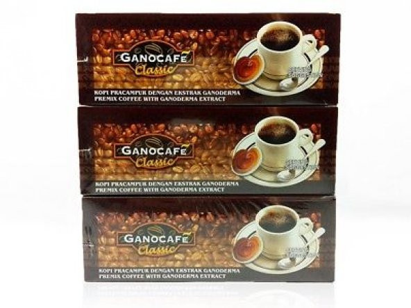 GANO Classic Coffee Ganoderma Mantarlı Kahve 90 gr (30x3g) - 2