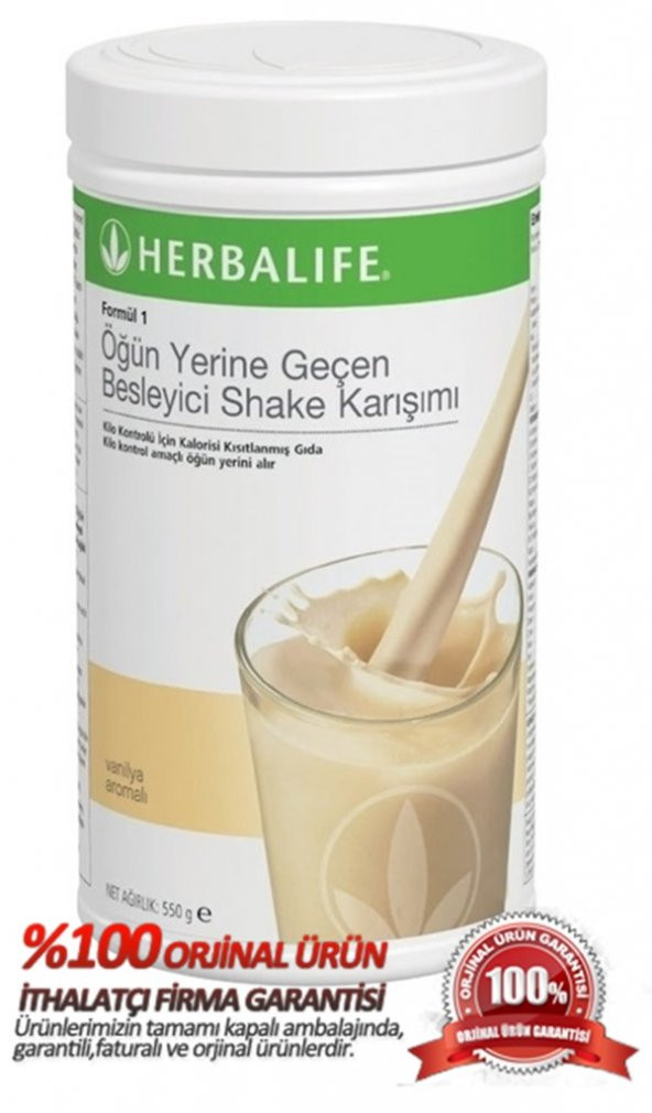 Herbalife Shake - Herbalife Formül 1 Besleyici Shake Karışımı Aroma Seçimli