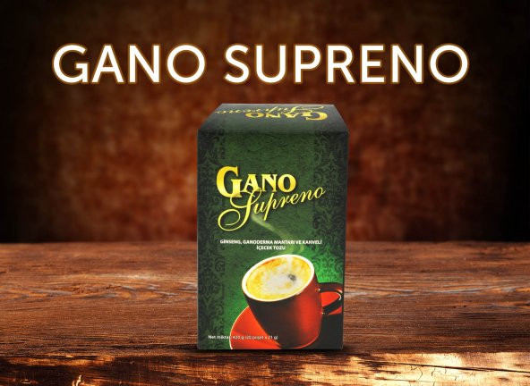 GANO SUPRENO PREMİUM COFFEE GANO SUPRANO KAHVE