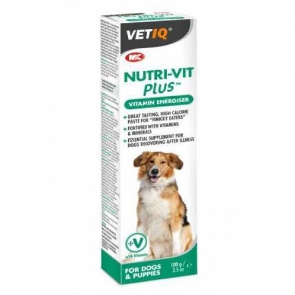 Köpekler için Vetiq Nutri-Vit Vitamin Macunu 100gr
