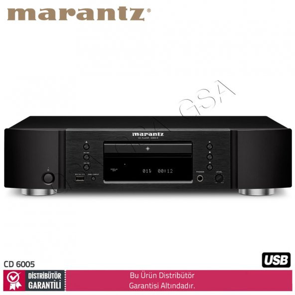 Marantz CD 6005 Siyah USB li CD Çalar