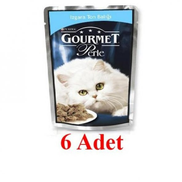Gourmet Perle Izgara Ton Balıklı Kedi Konserve Mama 85Gr x 6 Adet