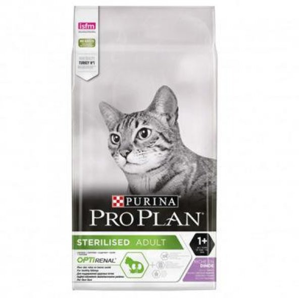 Pro Plan Sterilised Tavuk-Hindi Kısırlaştırılmış Kedi Maması 3 Kg