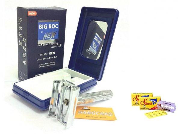Big Roc Tıraş Makinesi + 10 Adet Shark Jilet Hediye