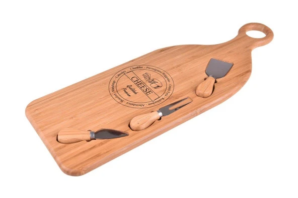 Bambum Osna 4 Parça Peynir Servis Seti B0522