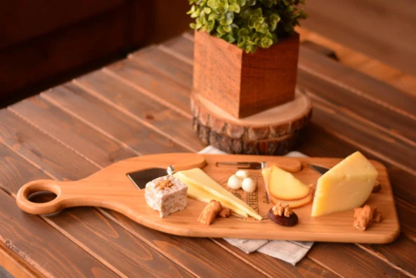 Bambum Osna 4 Parça Peynir Servis Seti B0522 - 3