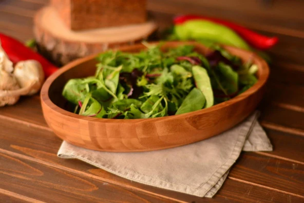 Bambum Pastore Oval Kase Küçük B0340 - 2