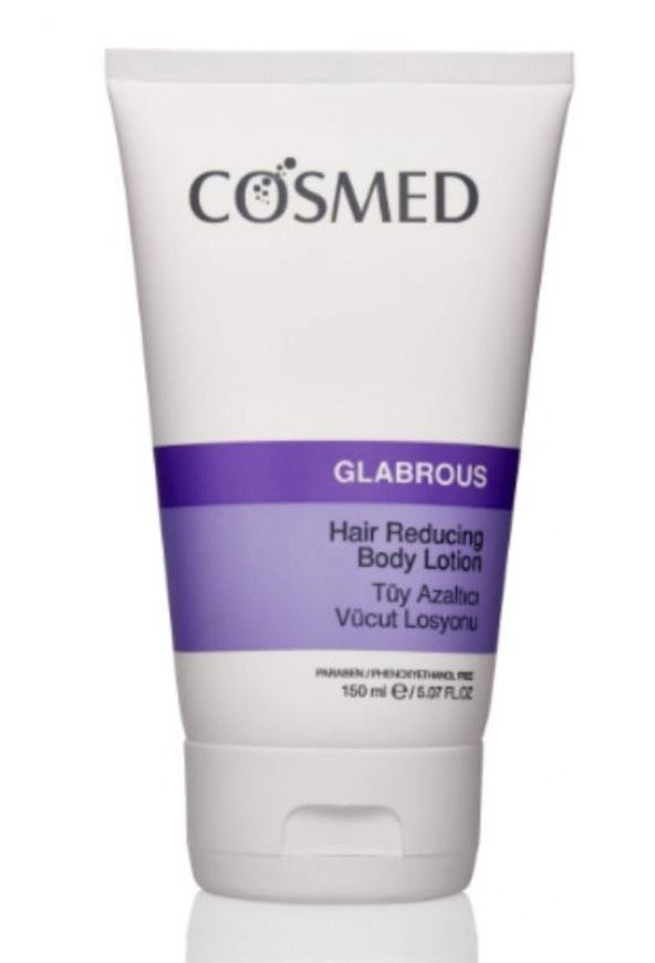 Cosmed Glabrous Hair Reducing Lotion 150 ml Tüy Azaltıcı Vücut Losyonu
