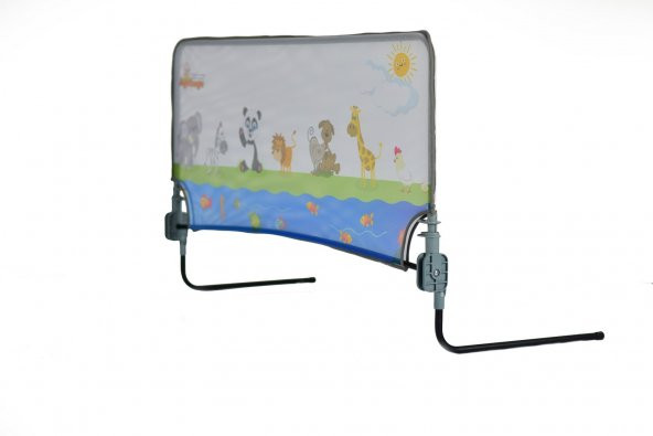 Agubugu Baby - Katlanabilir Yatak Bariyeri - Lisanslı Hayvan Desenli - 120x68Cm - 2