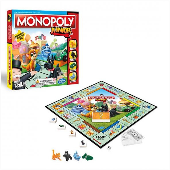 Monopoly Junior Emlak Oyunu