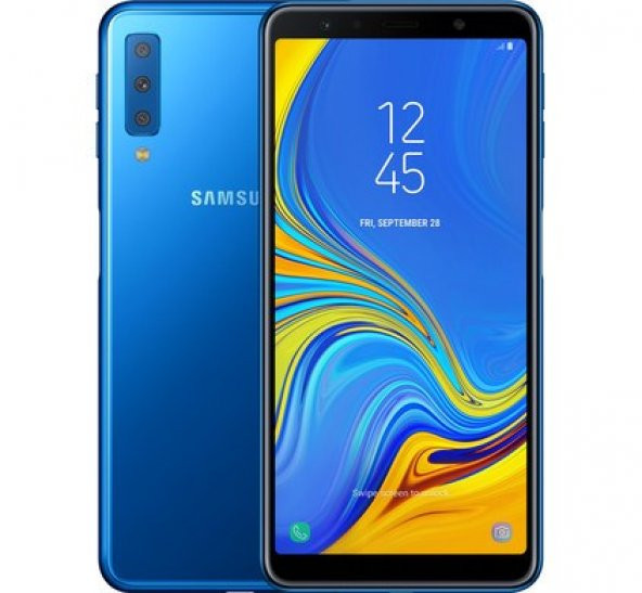 Samsung A7 2018 (A750f) 64Gb Blue (2 Yıl Samsung Türkiye Garantili)