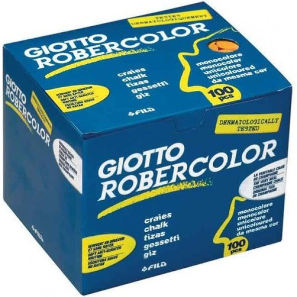 Giotto Robercolor Tozsuz Tebeşir Yeşil 100 Paket