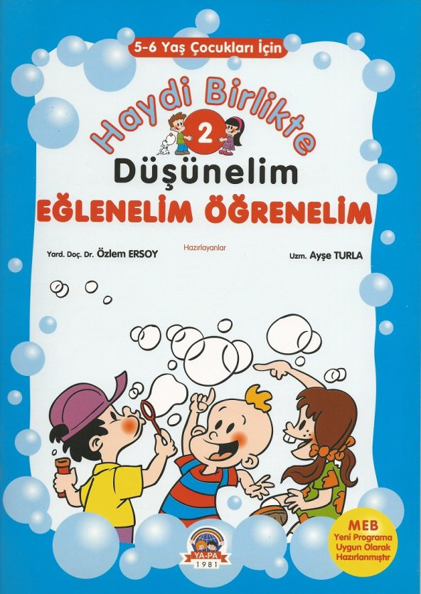 YA-PA Haydi Birlikte Düşünelim Eğlenelim Öğrenelim Seti 5-6 Yaş İçin - 4