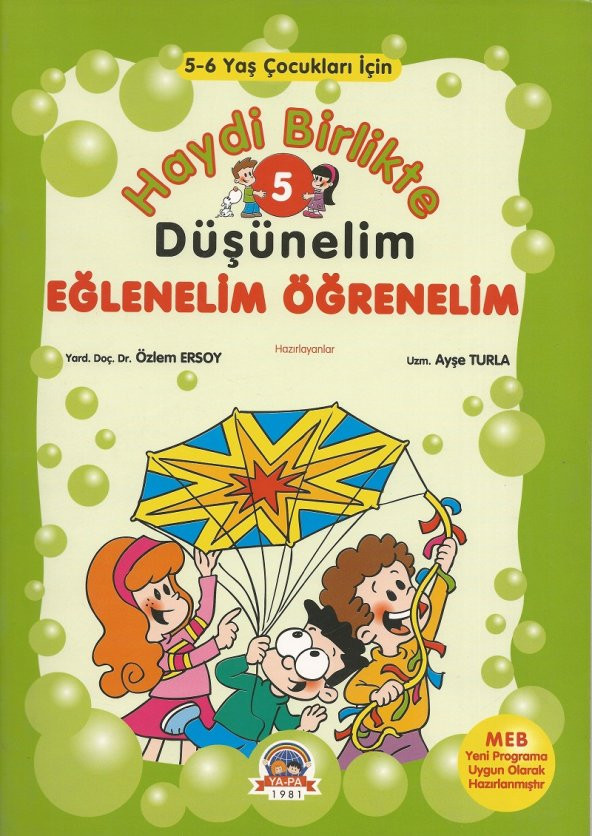 YA-PA Haydi Birlikte Düşünelim Eğlenelim Öğrenelim Seti 5-6 Yaş İçin - 7