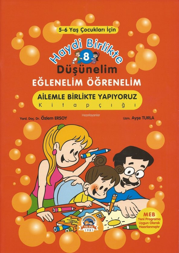 YA-PA Haydi Birlikte Düşünelim Eğlenelim Öğrenelim Seti 5-6 Yaş İçin - 10