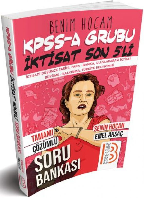 Benim Hocam Yayınları 2019 KPSS A İktisat Son 5li Tamamı Çözümlü