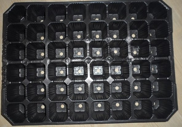 Fide Viyolu 48 Gozlu 25 Adet Çimlendirme Viyolü Plastik Fide Viyolü Fide Viyolü Fide Viyol Tohum Çimlendirme Kabı - 1