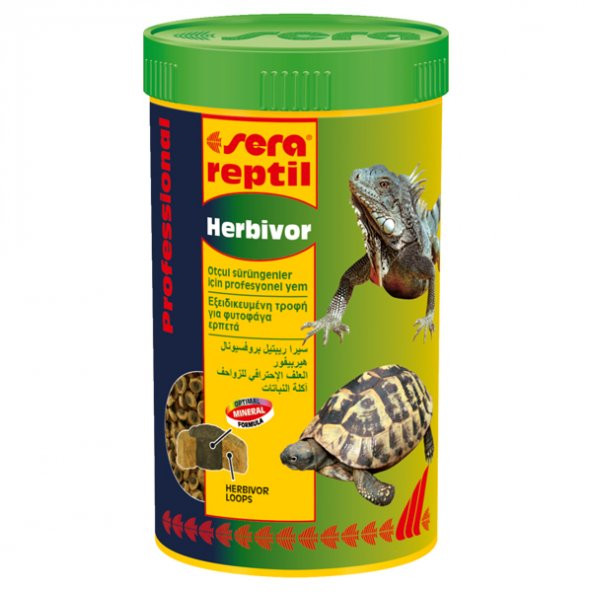 Sera Profesyonel Sürüngen Yemi Otcul 250 Ml (85 gr)