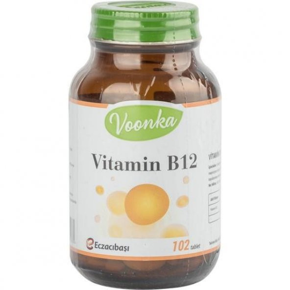 Voonka Vitamin B12 102 Tablet Skt: 02/2021