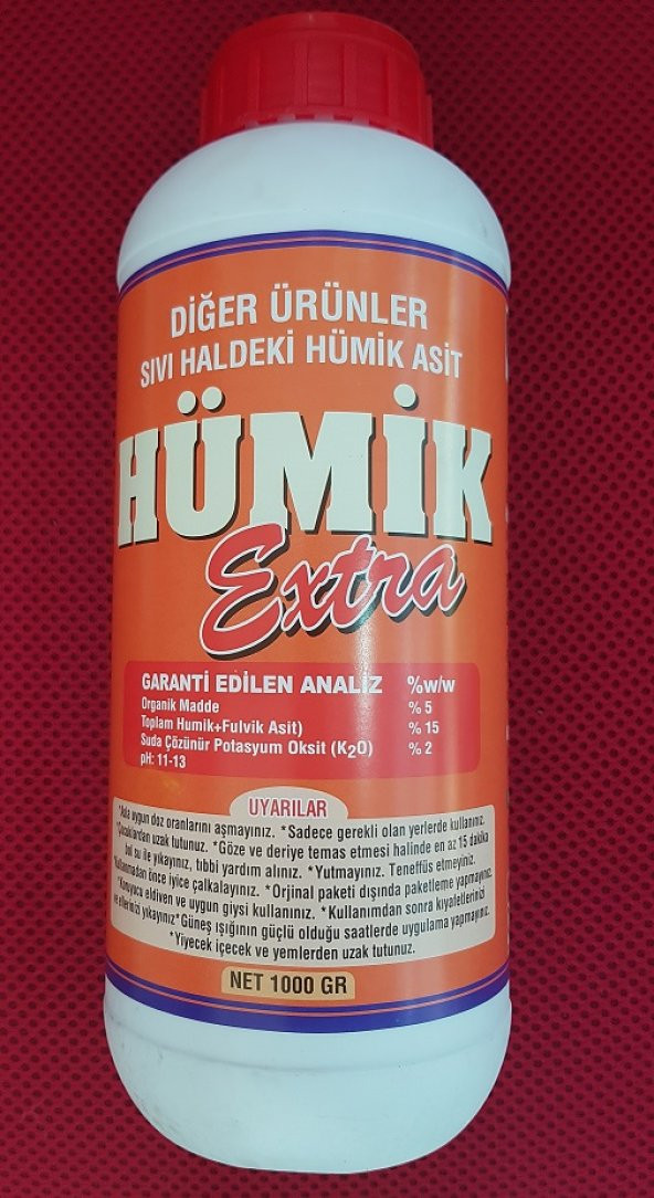 Humik Asit 1 Kg Organik Köklendirici Gübre Hümik Asit Gübresi - 1