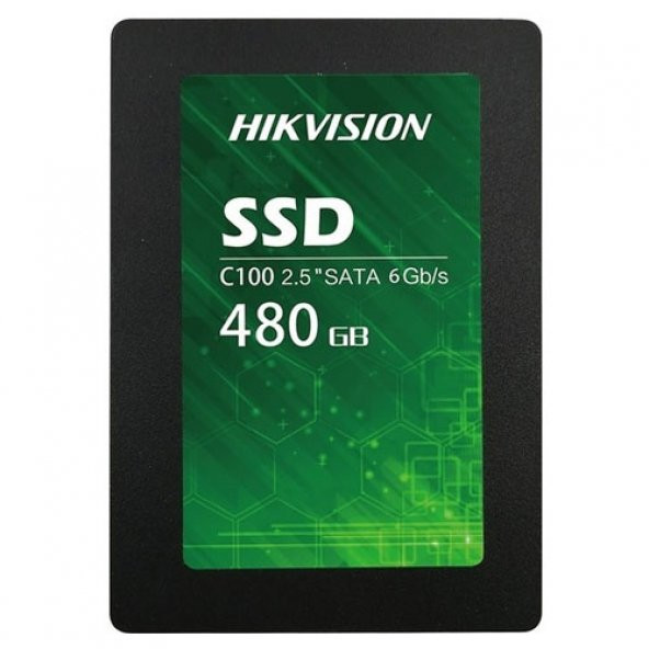 HIKVISION C100 Serisi 2.5 480GB Ssd Disk SATA3 550/470 HS-SSD-C100/480G 7mm