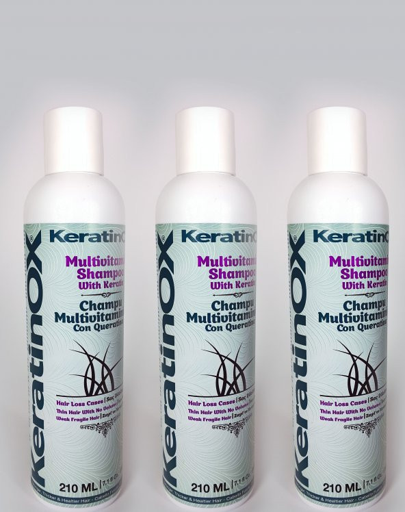 KERATINOX  Multivitamin  şampuanı