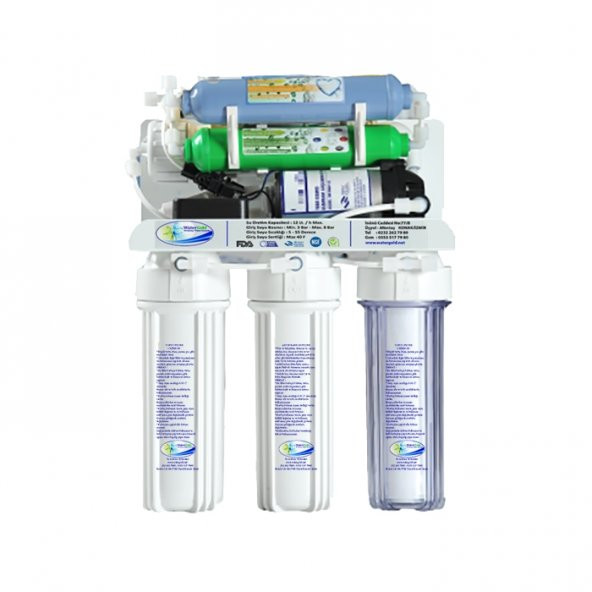 WaterGold Aqua 7 Filtreli Pompalı Su Arıtma Cihazı