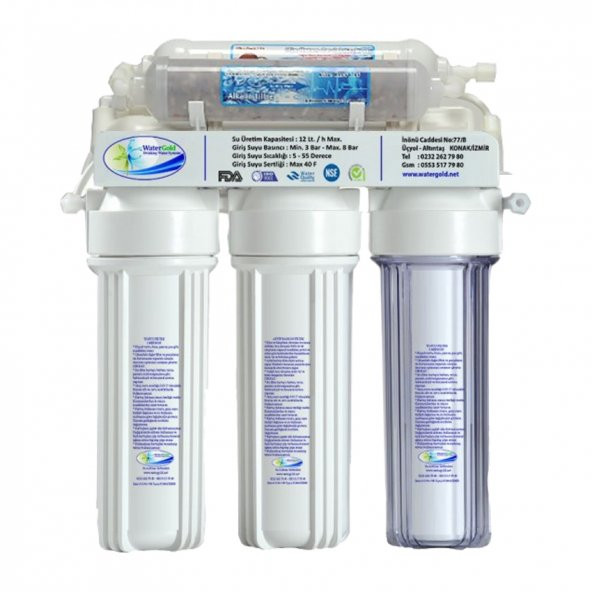 WaterGold Aqua 6 Filtreli Su Arıtma Cihazı