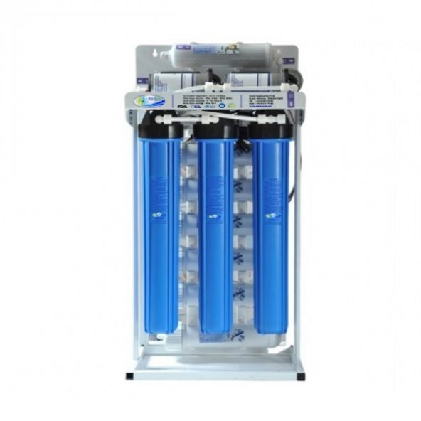 Big Aqua 9 Filtreli 500 GPD İş Yeri Tipi Su Arıtma Cihazı TANKSIZ