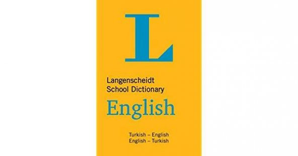 Langenscheidt School Dictionary  English