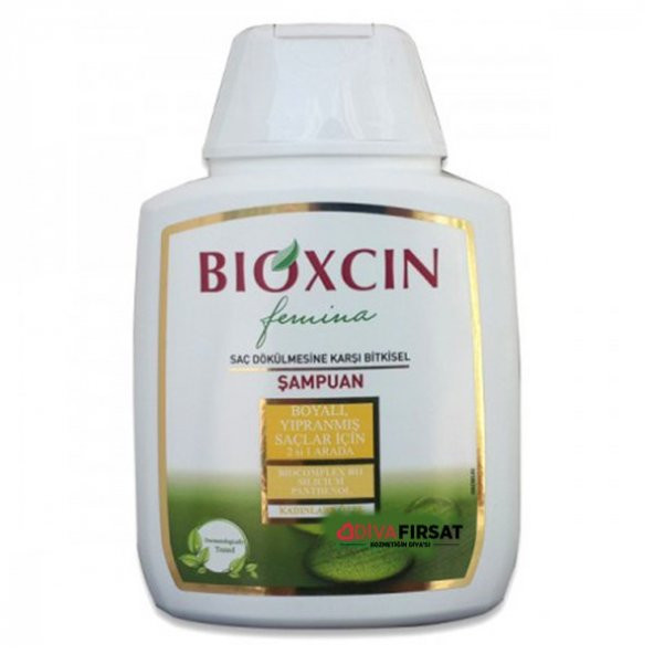 Bioxcin Femina Boyalı Yıpranmış Saçlar için Şampuan 300 ml (kutusuz)