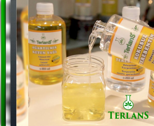 TERLANS Kokusuz Terebentin 12 x 100 ml EKONOMİK PAKET - 2