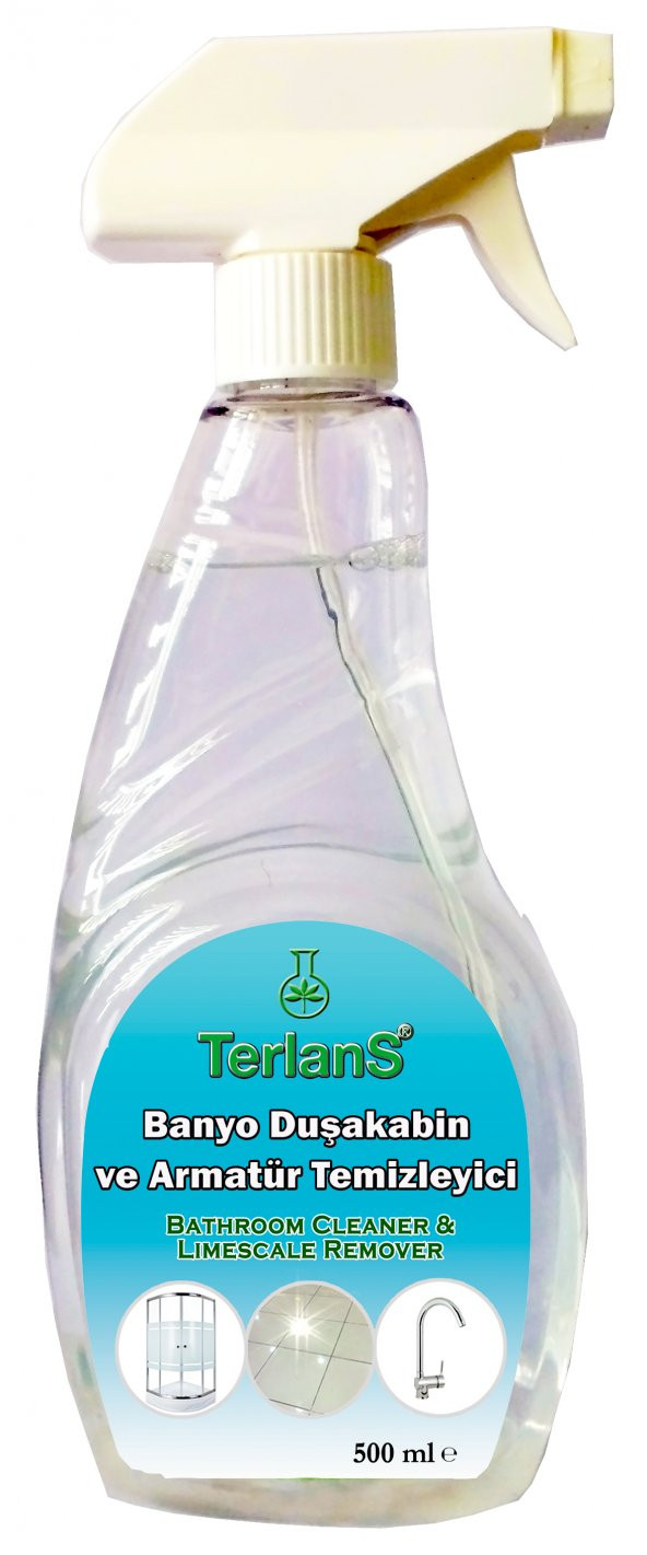 TERLANS 3lü Ev Temizlik Seti - Koltuk Halı Banyo ve Cam Temizleyici - Mikrofiber Bez Hediyeli - 7