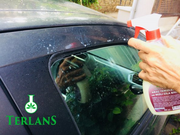 Terlans 3'lü Araç Bakım Seti - Motor Jant Temizleyici-Hızlı Cila-Torpido Parlatıcı 3x500ml - 3