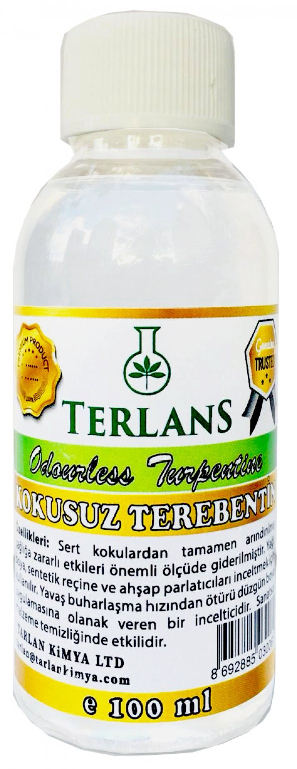 TERLANS Yağlı Boya Seti Yardımcı Malzemeler 3 x 100 ml - 7