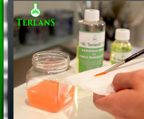 TERLANS Sanatsal Boya ve Fırça Temizleyici 1000 ml Artist Brush Cleaner - 2