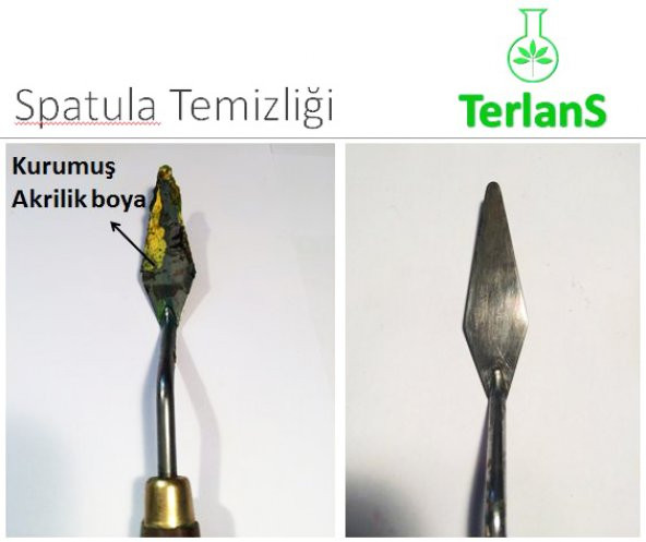 TERLANS Sanatsal Boya ve Fırça Temizleyici 1000 ml Artist Brush Cleaner - 5