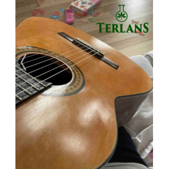 TERLANS Doğal Ahşap Cila Seti GOMALAK & KETEN YAĞI - 7