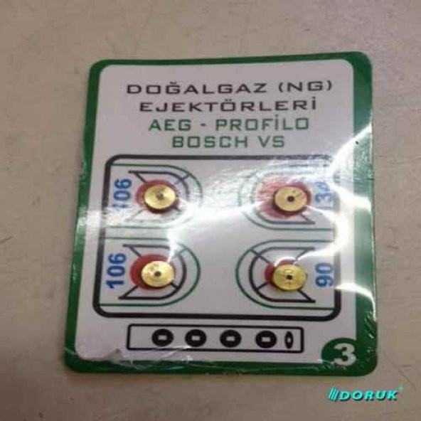 Doğalgaz Enjektör Ocak memesi dönüşümü Bosch , Siemens, Profilo,vestel,ferre. - 4