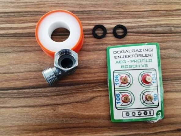 Doğalgaz Enjektör Ocak memesi Takımı (Bosch, Siemens, Profilo, Ve - 7