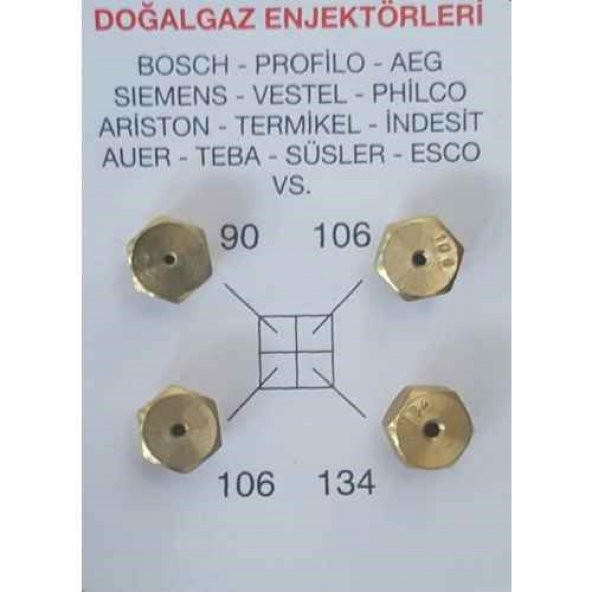 Doğalgaz Enjektör Ocak Takımı (Bosch, Siemens, Profilo, Vestel) - Resim 4