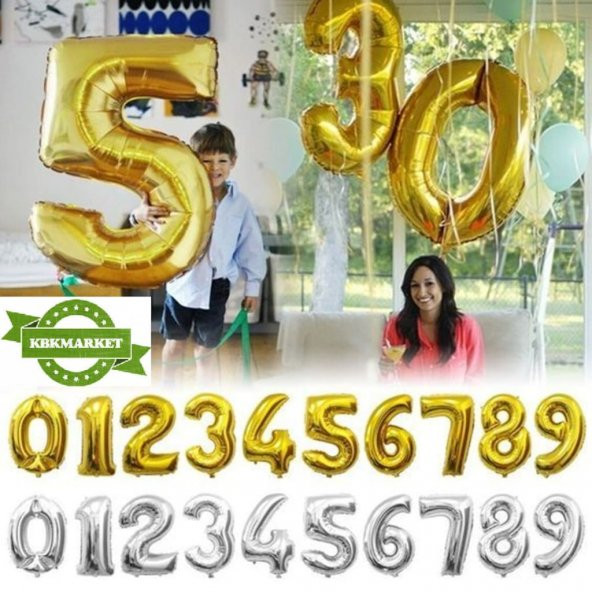 Harf Balon Orta Boy 75 cm - 3