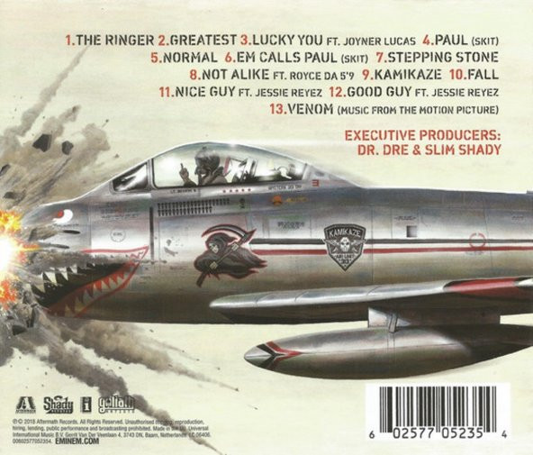 EMINEM - KAMIKAZE (CD) - 2