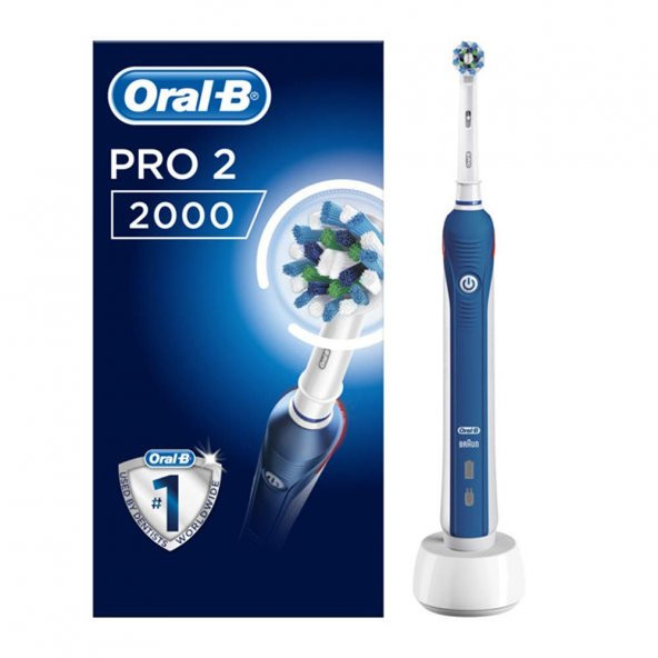 Oral-B Pro 2 2000 Cross Action Şarj Edilebilir Diş Fırçası
